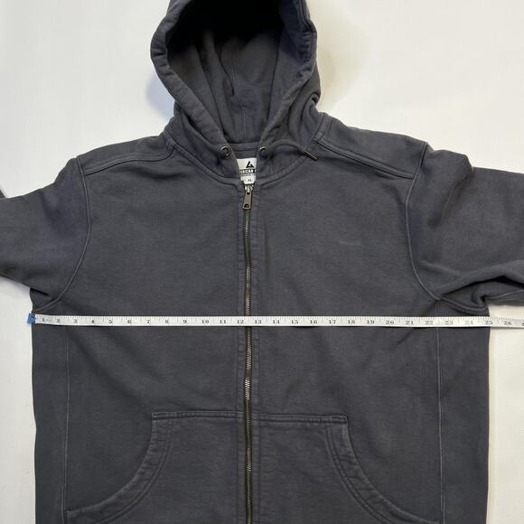 American Giant Hoodie Mens XL Full Zip Sweatshirt Made in USA Heavyweight - Picture 11 of 12